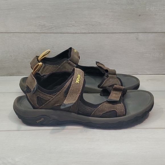 Teva Mens Katavi Walnut 4144 Outdoor Hiking Comfort Sandals shoes sz 12 main image 9